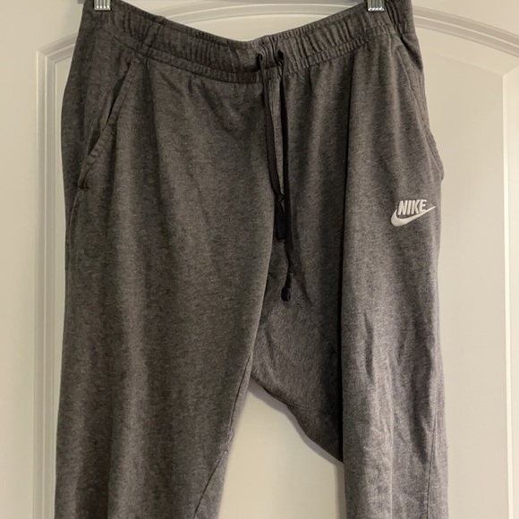 Nike Medium gray jogging pants light cotton - Picture 2 of 4